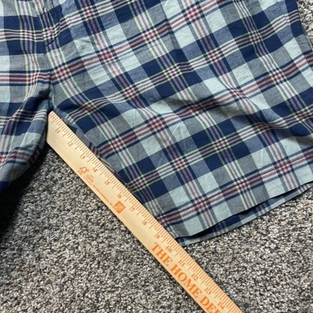Polo Ralph Lauren‎ Men's 44 Plaid Flat Front Shorts Multicolor Classic Fit